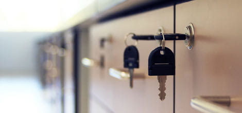 Key in filing cabinet